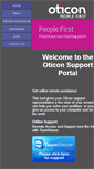 Mobile Screenshot of oticonsupport.co.uk