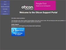 Tablet Screenshot of oticonsupport.co.uk